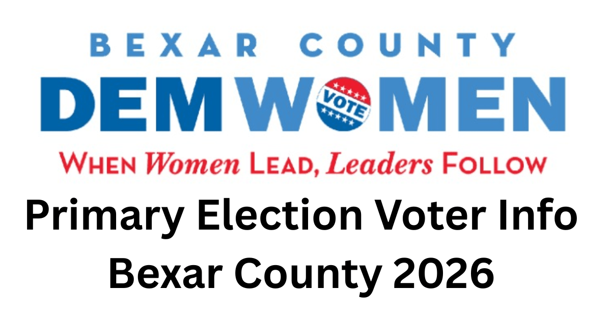 Primary Election 2026 - Bexar County Texas - Texas Democratic Women